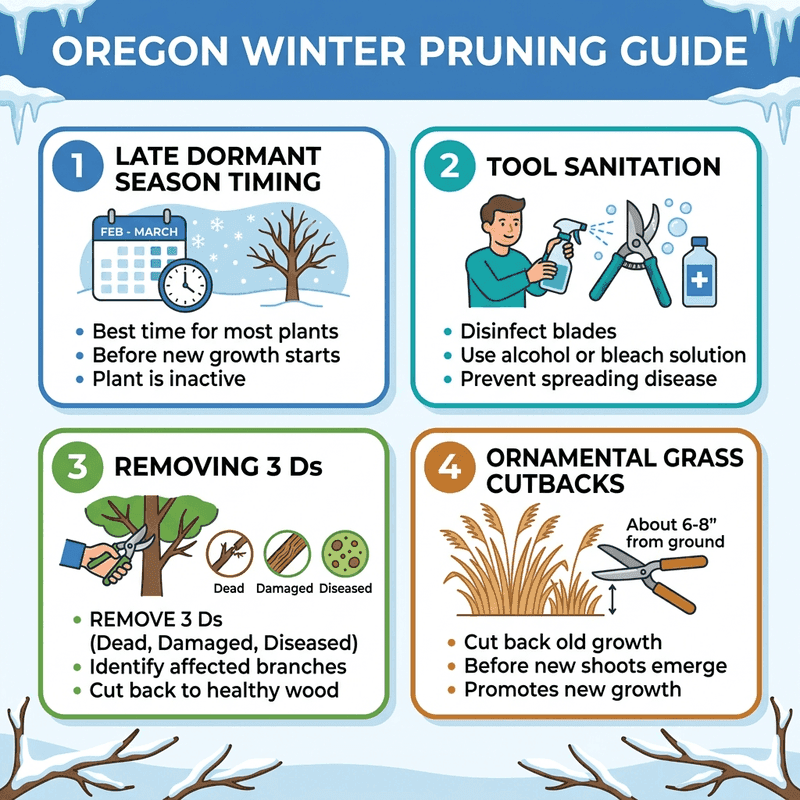 Oregon Winter Pruning Guide